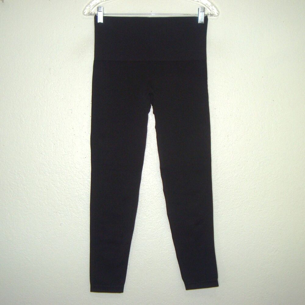 SPANXshape High Wasted Women's Black Leggings Size L